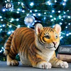 Садовая фигура "Тигренок игривый" 31х14х18см - Фото 4