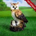 Садовая фигура из гипса «Семейство сов», 26×13×17 см - Фото 4