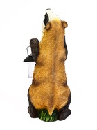 Садовая фигура - фонарь «Барсук с фонарём» из полистоуна, 18×16×41 см 4160840