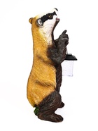 Садовая фигура - фонарь «Барсук с фонарём» из полистоуна, 18×16×41 см 4160840