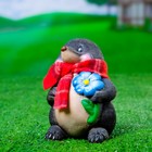 Садовая фигура "Крот №2", 13х6х6см - Фото 1