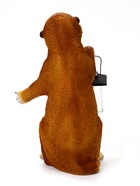 Садовый фонарь "Суслик с фонариком" 15х15х36см - фото 809599011