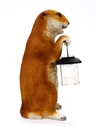 Садовый фонарь "Суслик с фонариком" 15х15х36см - фото 809599012