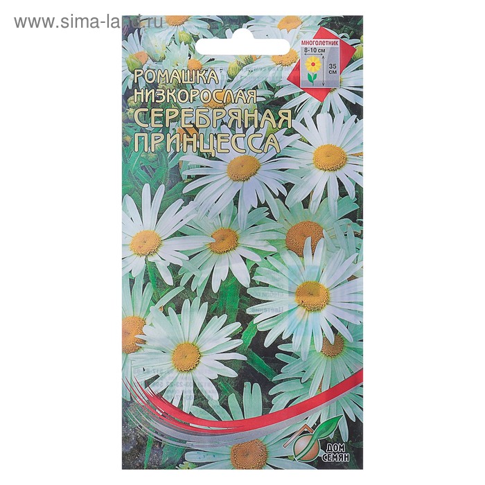 Семена цветов Ромашка "Серебряная Принцесса", 80 шт. - Фото 1