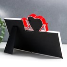 Фоторамка - коллаж на 2 фото 10×15 см «Я люблю тебя», пластик, белая, 20×30.5 см - Фото 3