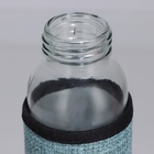 Бутылка для воды в чехле «Привет», 350 мл - фото 4265513