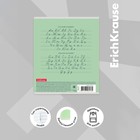 Тетрадь 12 листов в косую линейку, ErichKrause "Классика Visio", обложка мелованный картон, блок офсет 100% белизна, зелёная - Фото 4