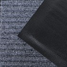 Коврик придверный влаговпитывающий, ребристый, «Стандарт», 40×60 см, цвет серый - Фото 3