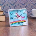 Часы - будильник настольные "Единорог", дискретный ход, 12.5 х 10.5 см, АА - Фото 4