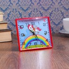 Часы - будильник настольные "Единорог", дискретный ход, 12.5 х 10.5 см, АА - Фото 6