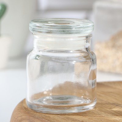 Баночка для специй «Вкус жизни», 100 мл, 6×6.5 см, стекло