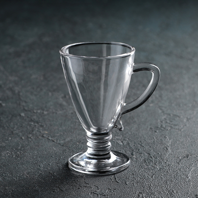 Кружка «Сьюзи», 110 мл, стекло, прозрачная