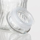 Банка для сыпучих «Круговорот», 280 мл, 7.5×12.5 см, стекло - Фото 3