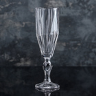 Бокал стеклянный для шампанского «Доменик», 170 мл - фото 318160153