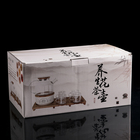 Набор чайный Magistro «Эко», 9 предметов: чайник стеклянный заварочный 1,1 л, 4 кружки 120 мл, 4 подставки 9,5 см - Фото 14