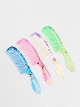 Расчёска «Красотки», 21?4 (±1) см, МИКС (комплект 4 шт)