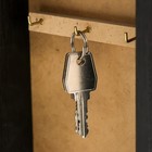 Ключница "Прекрасный букет" венге 15х21 см - Фото 4