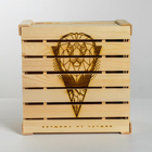 Коробка деревянная подарочная «Лучшему из лучших», 30 × 30 × 15 см - Фото 2