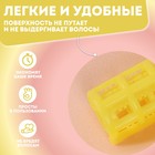 Бигуди с фиксатором, d = 1 см, 5,5 см, 6 шт, цвет МИКС - Фото 3