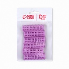 Бигуди с фиксатором, d=1 см, 5.5 см, 6 шт., цвет фиолетовый - Фото 4