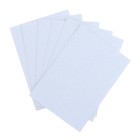 Картон белый А5, 6 листов, 370 г/м2, немелованный - Фото 2