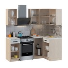 Кухонный гарнитур угловой «Алиса» Loft №3, 1400×1100 мм, цвет дуб сонома/ сосна белая Loft - Фото 4