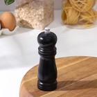 Мельница для специй Доляна, 15.5×4.5 см, металлический механизм, цвет чёрное дерево - Фото 1