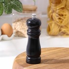 Мельница для специй Доляна, 15.5×4.5 см, металлический механизм, цвет чёрное дерево - Фото 3