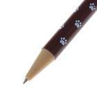 Ручка шариковая, автоматическая "Кошка" 0.5 мм, корпус с рисунком, стержень синий, корпуса МИКС - Фото 3