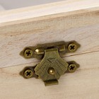 Ящик для хранения чайных пакетиков Доляна «Ахмадабад», 4 ячейки, 25×9.5×6.5 см - Фото 4