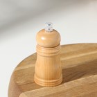 Мельница для специй Доляна, 10,5×4,5 см, металлический механизм, цвет бежевый - Фото 3