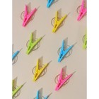 Прищепки для белья Доляна, 50 шт., МИКС - Фото 4