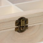 Ящик для хранения чайных пакетиков Доляна «Ахмадабад», 9 ячеек, 24×17.3×6.5 см - Фото 4