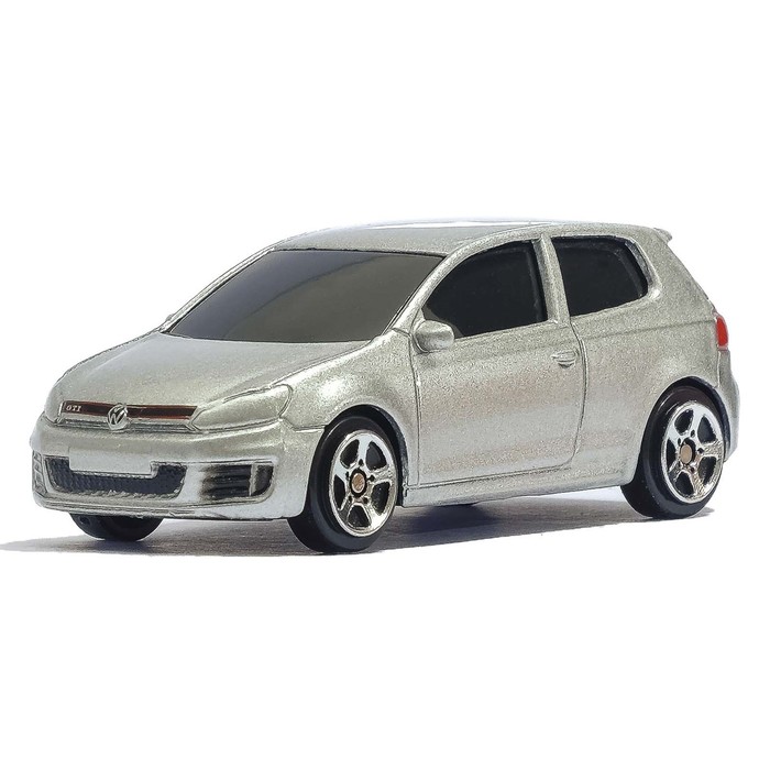 Машина металлическая VOLKSWAGEN GOLF GTI, масштаб 1:64, МИКС, в пакете