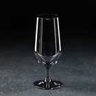 Бокал «Бонитас», 400 мл, с гальваническим покрытием, стекло, серый - Фото 1