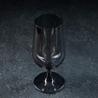 Бокал «Бонитас», 400 мл, с гальваническим покрытием, стекло, серый - Фото 2