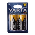 Батарейка солевая Varta SUPER LIFE D набор 2 шт - фото 9942468