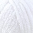 Пряжа "Softy Plus" 100% микрополиэстер 120м/100г  (55 белый) - Фото 3