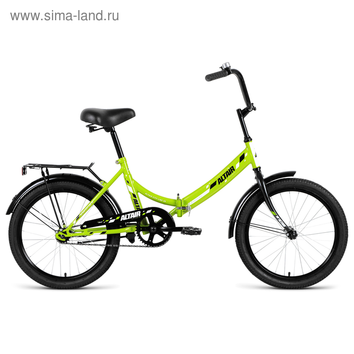 Велосипед 20" Altair CITY 20 2019, цвет зелёный, размер 14"