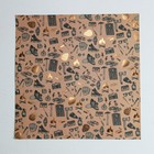 УЦЕНКА Набор бумаги для скрапбукинга «Поход‒это маленькая жизнь» с фольгированием, 12 шт., 30×30 см, 250 г/м² - Фото 3