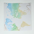 УЦЕНКА Набор бумаги для скрапбукинга «Поход‒это маленькая жизнь» с фольгированием, 12 шт., 30×30 см, 250 г/м² - Фото 4