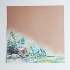 УЦЕНКА Набор бумаги для скрапбукинга «Поход‒это маленькая жизнь» с фольгированием, 12 шт., 30×30 см, 250 г/м² - Фото 5