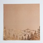 УЦЕНКА Набор бумаги для скрапбукинга «Поход‒это маленькая жизнь» с фольгированием, 12 шт., 30×30 см, 250 г/м² - Фото 6