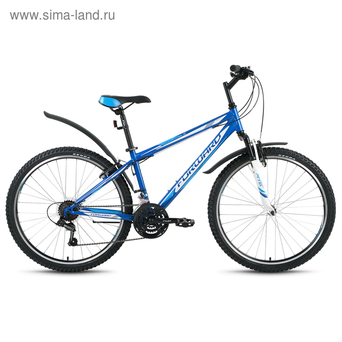 Велосипед 26" Forward Sporting 1.0, 2018, цвет синий, размер 19"
