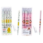 Ручка гелевая 0,5 мм, синяя, со стираемыми чернилами Dtian МИКС "Кот" - Фото 1