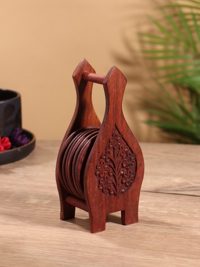 Подставки под горячее «Удача», 6 шт., 7.5×5×17 см, дерево