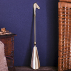 Ложка для обуви «Лошадь», 33×4.5×1.2 см, латунь - Фото 1