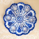 Тарелка «Пасхальная», 27×10 см, гжель - фото 24563560