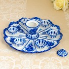 Тарелка «Пасхальная», 27×10 см, гжель - фото 24563561