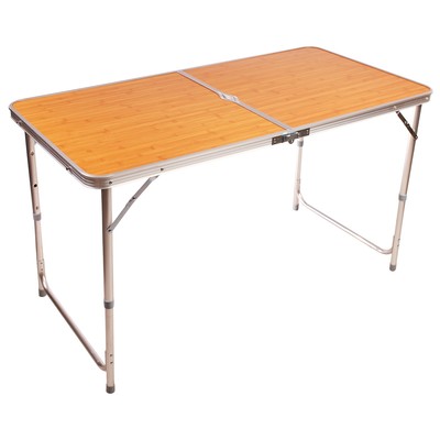 Стол туристический maclay, складной, 120×60×70 см, цвет под дерево